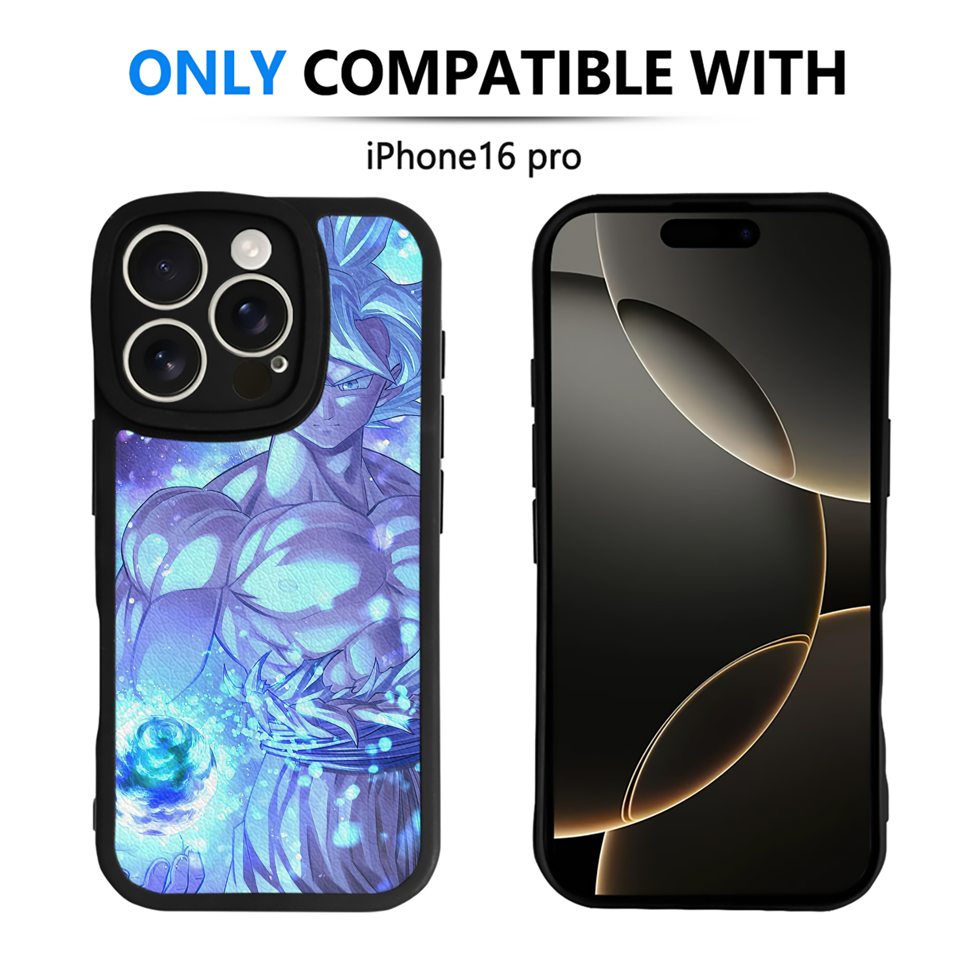 （画像用） ドラゴンボール DRAGON BALL 【iPhone 16シリーズ対応】シリコンスマホケース（レザー調） 材質：シリコン